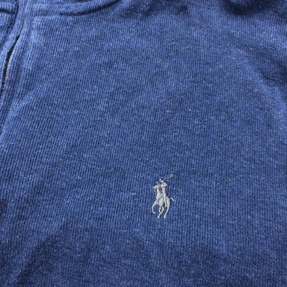 Polo Ralph Lauren Estate Rib Quarter Zip Pullover Navy Blue Mens XL Sweater